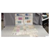 Tray Of Assorted Vintage Collector Stamps