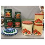 Empeco Bread Box, Decoware Canisters