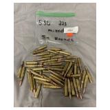 50 Rounds of 5-56 223 Mixed Ammo