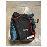 Box Lot Of Jackets & Sweatshirts, NWT Vest, Most