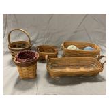 (5) Longaberger Basket Lot