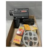 Vintage Bell & Howell Movie Camera, Panorama