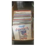 Box Of (60) Assorted Albums / Records