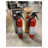Pair Of Fire Extinguishers