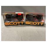 (2) Pair Of Scott Micro Sport Shades