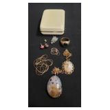 Assorted Jewelry / Some Marked 10K & 14K Gold