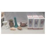 (6) Assorted Santa Clause Collector Bells & More