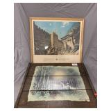 (2) Pieces of Artwork