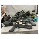 (3) Paintball Guns, Paintballs, (3) Paintball
