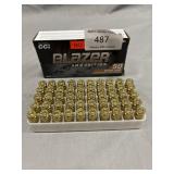 (50) Rounds of Blazer 40 S&W Ammo