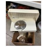 Box Lot With Sunbeam Food Chopper, Avila Food