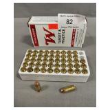 (50) Rounds Of .380 Auto Ammo