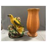 Rare Early Pfaltzgraff Pottery Vase, Chalkware