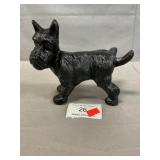Cast Iron Naughty Scottie Dog