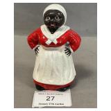 Cast Iron Black Americana Bank