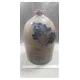 (1) Vintage #3 Stoneware Jug (Cowden & Wilcox,