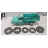 (1) Vintage Buddy L Pressed Steel Truck & (5)