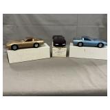 (3) Chevy Corvette Promo Cars