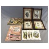 Harrison Fisher Artwork and Miscellaneous Tray Lot
