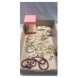 Tray Of Assorted Jewelry