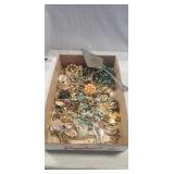 Tray Of Assorted Jewelry & (1) Silver Plated