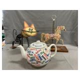 Carousel Horse, Appel Friendship Teapot