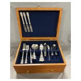 King Edward Silverplate Flatware, Incomplete Set