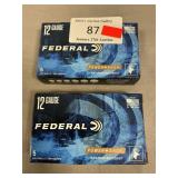 (10) Federal 12 Gauge Shotgun Shells