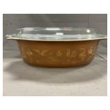 Pyrex Early Americana Oval Casserole