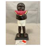 Cast Iron Black Americana Bank