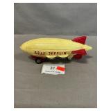 Cast Iron Graf Zepplin; 8" Long