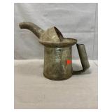 Galvanized NYC-PA Railroad One Quart Oil Can