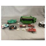 Lot With Ertl Mower Conditioner, HO Scale Caboose