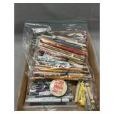 Lot Of Advertising Pens, Pencils, Keychains &