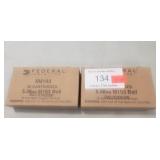 (40) Rounds Federal XM193 5.56mm M193 Ball Ammo