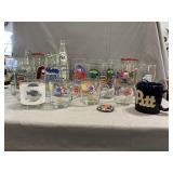 Lot Of Sport Glasses, Coca-Cola Bottles,