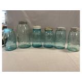 (6) Mason Jars