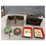 Cranberry Picker, Metal Box and More