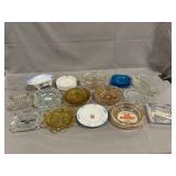 Lot Of Vintage Ashtrays