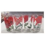 (4) Vintage Peanut Butter Glasses