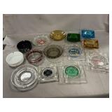 Lot Of Vintage, Advertising Ashtrays