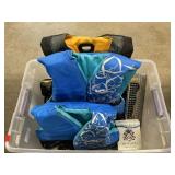 Tote With (3) Life Vests, New Perfume