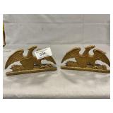 Cast Iron Eagle Bookends
