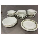 Lot Of Corelle Cups/Saucers, Bowls