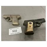 Pair Of Hubley Toy Cap Guns