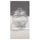 (1) Clear Glass "Planters Peanuts" Jar (8.5"