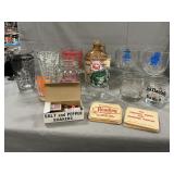 Whiskey Jug, Mid-Century Cocktail Glasses