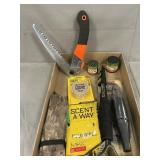 Lot With New Buck Growl, Hunting Supplies
