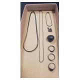 Tray Of Assorted Sterling Silver Jewelry