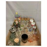 Lot Of Shot Glasses, Flintstones Glass, Resin